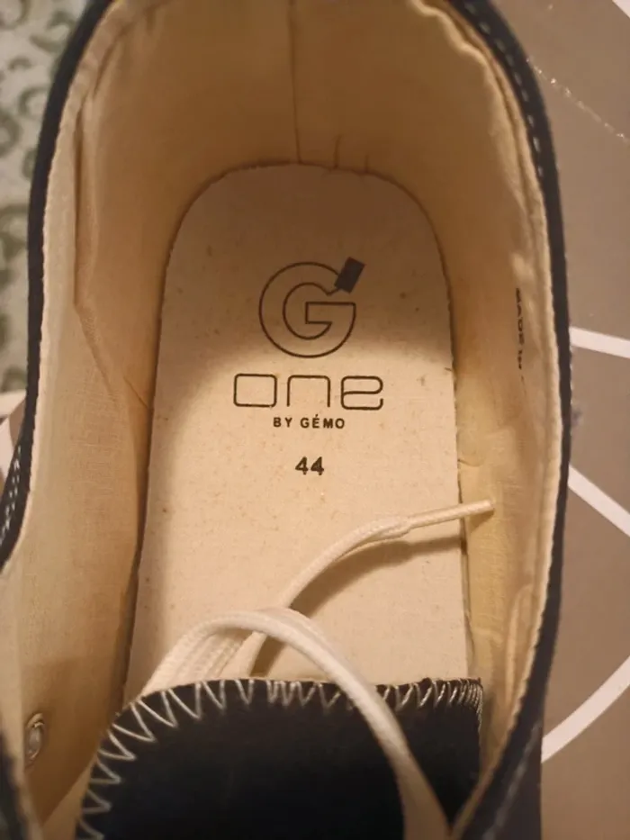 Baskets tennis basses style converse pointure 44 Gémo - photo numéro 7