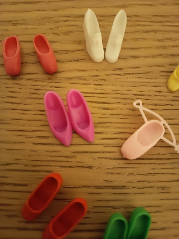 Lot chaussures barbie vintage - photo numéro 5