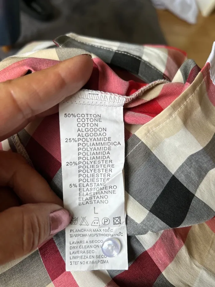 Chemise à carreaux - photo numéro 8