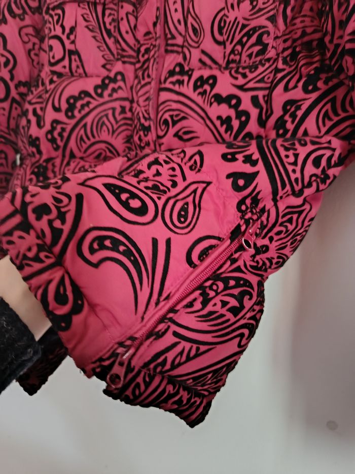 Doudoune broderie velours A1441 - photo numéro 7