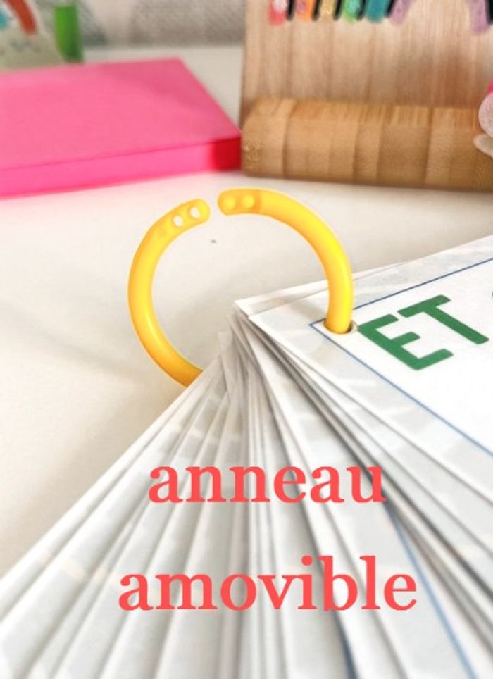 Cartes Abécédaire et les Sons Montessori - Format Porte clé - photo numéro 2