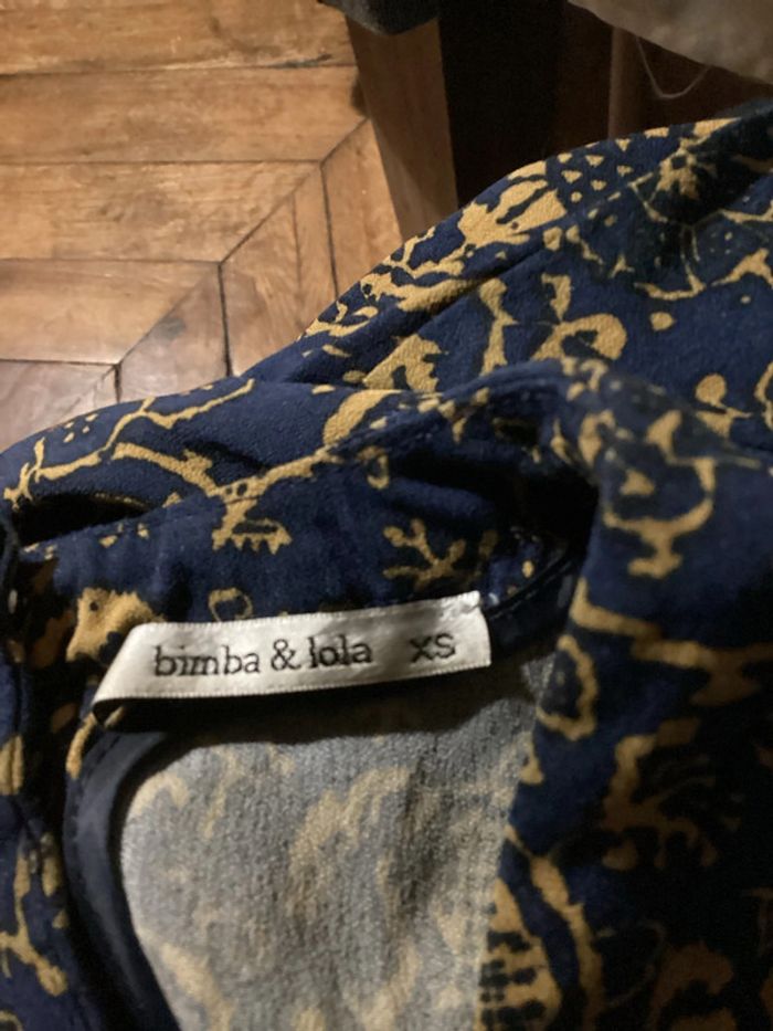 Robe bleue et jaune Bimba&Lola 34 - photo numéro 8