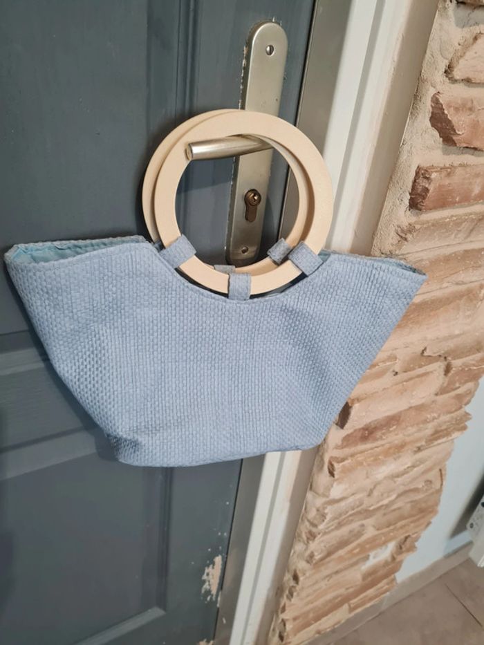 Petit sac bleu