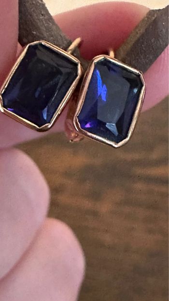 Boucles d'oreilles plaqué or