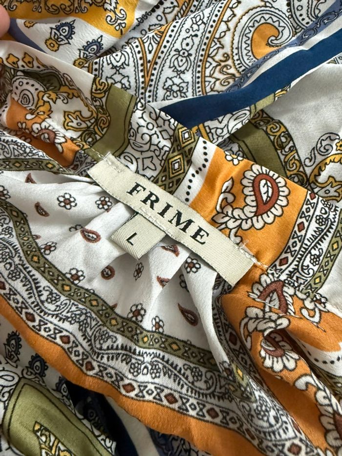 Robe imprimée avec poches - photo numéro 8