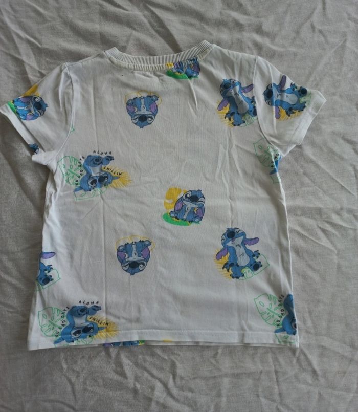 Ensemble tee-shirt + short Stitch garçon 6 ans - photo numéro 2