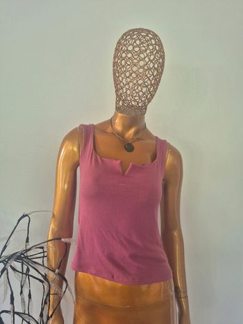 Débardeur Vieux Rose Femme