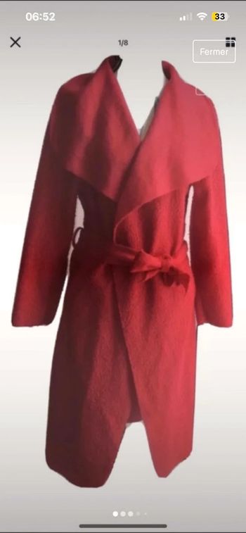 Manteau taille 38