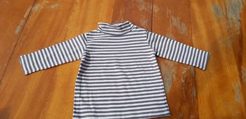 Tee-shirt col roulé 3 mois