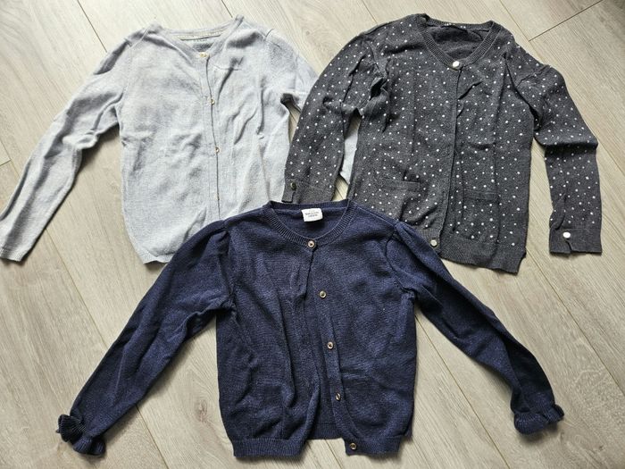 Lot de 3 gilets fille 5 ans - photo numéro 2
