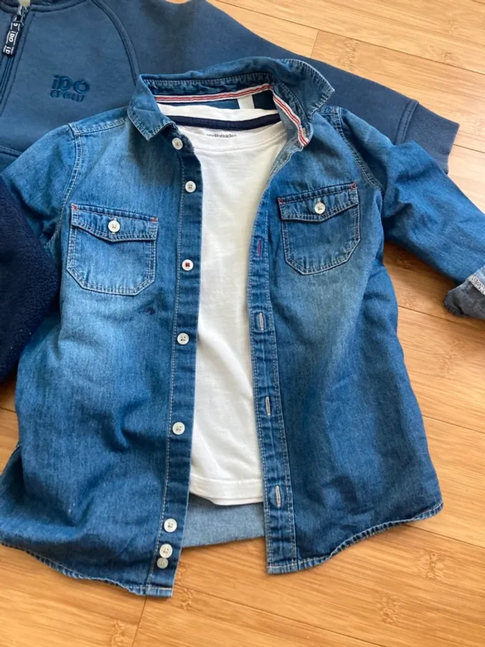 5 ans - Lot de 7 pièces de vêtements sans gros défauts majeurs - photo numéro 7