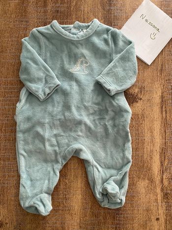 Pyjama en velours taille naissance Orchestra