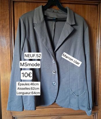 Veste NEUVE pour femme taille 52