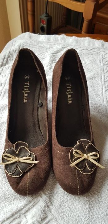 Escarpin Tissaia en 40