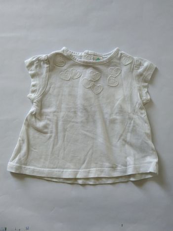 tee shirt fille 3 mois Tex manches courtes