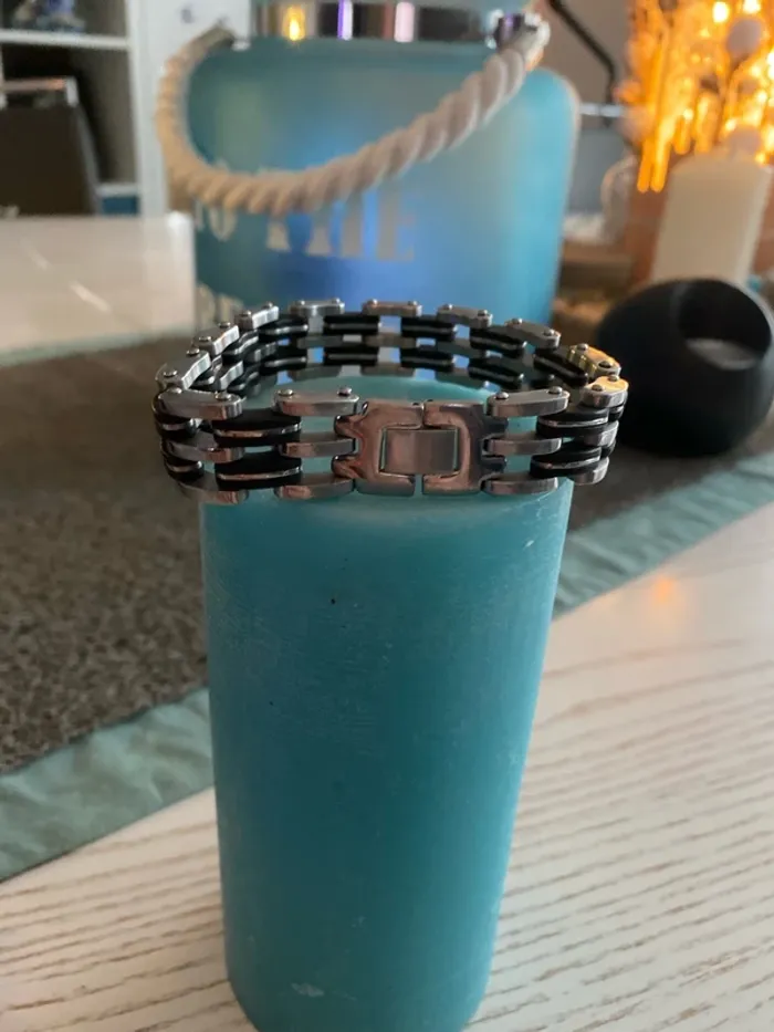 bracelet homme acier Julien d’Orcel
