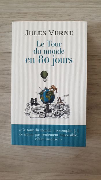 Livre le tour du monde en 80 jours