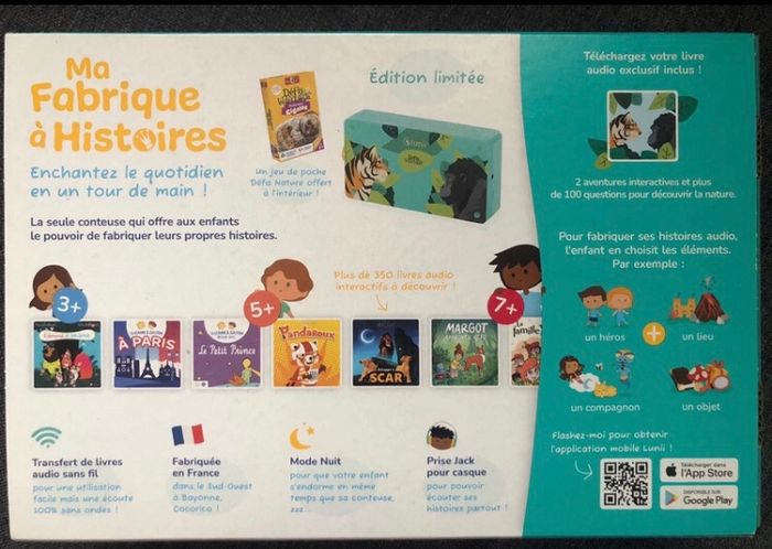 Ma fabrique à histoire, Lunii - photo numéro 5