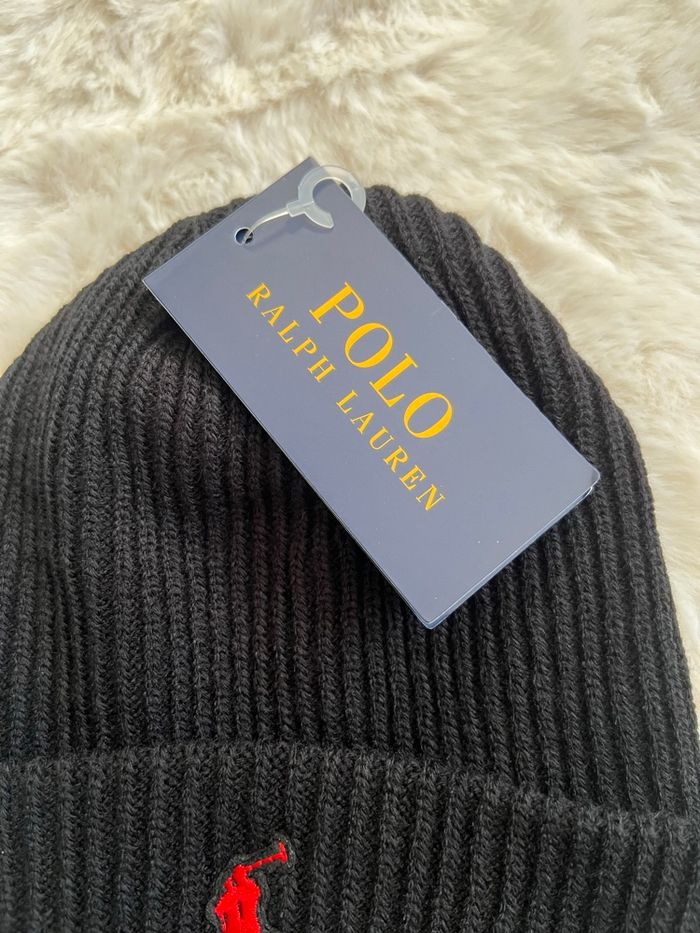 Bonnet Ralph Lauren noir - photo numéro 2
