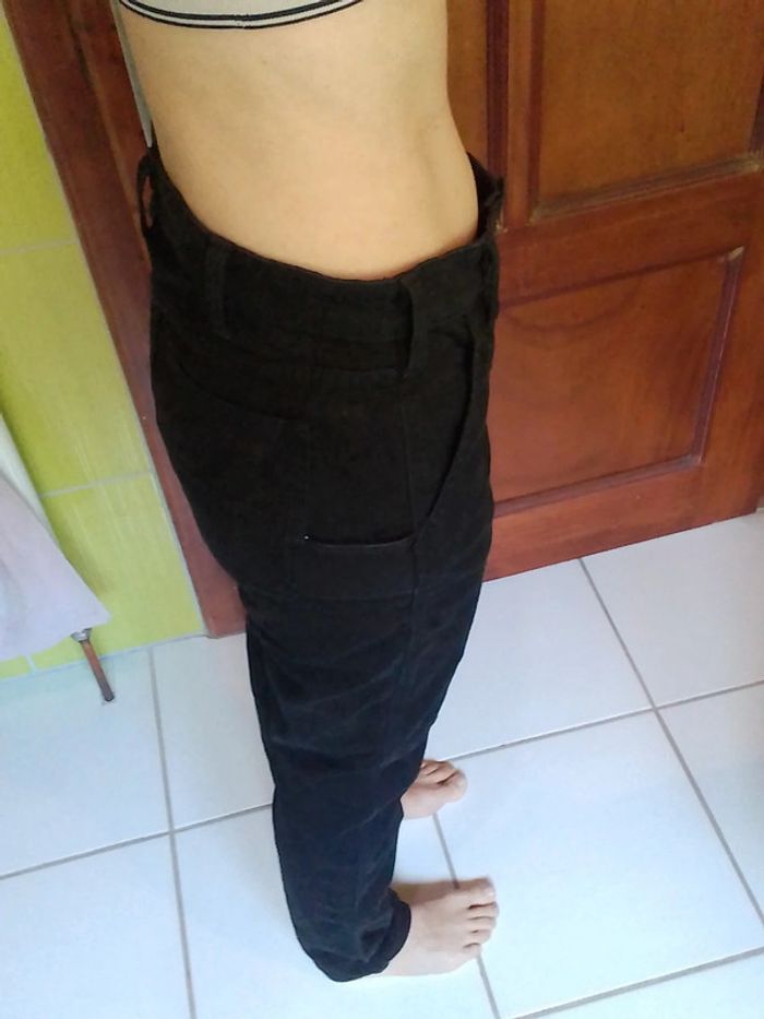 Pantalon femme noir droit Carhartt - photo numéro 5