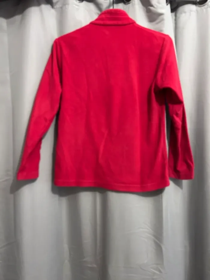 Polaire Quechua Decathlon Enfant - Rouge - Taille 12 ans - photo numéro 4