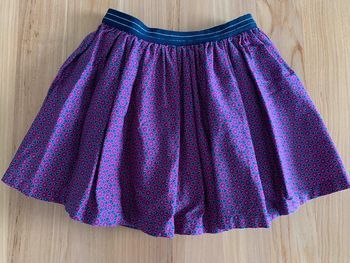 Jupe patineuse Okaidi doublée en 8 ans