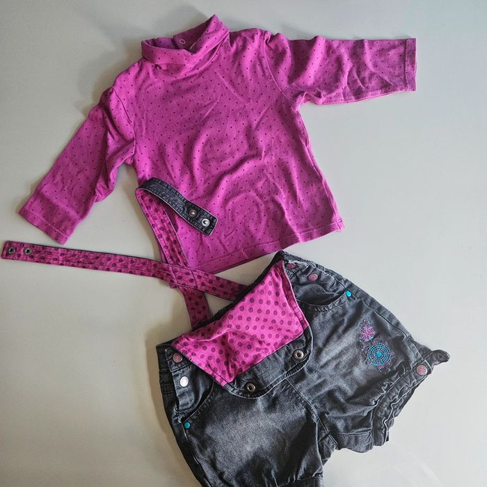 Lot vêtements fille 12 mois - photo numéro 3