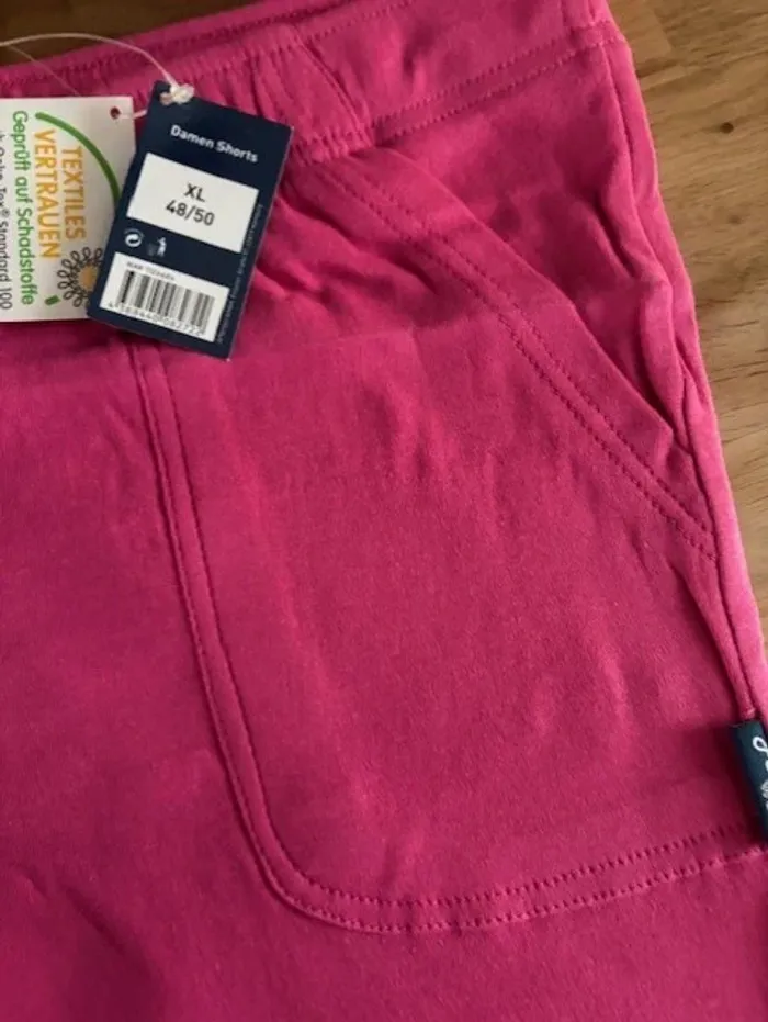 short en coton rose taille xl - photo numéro 3