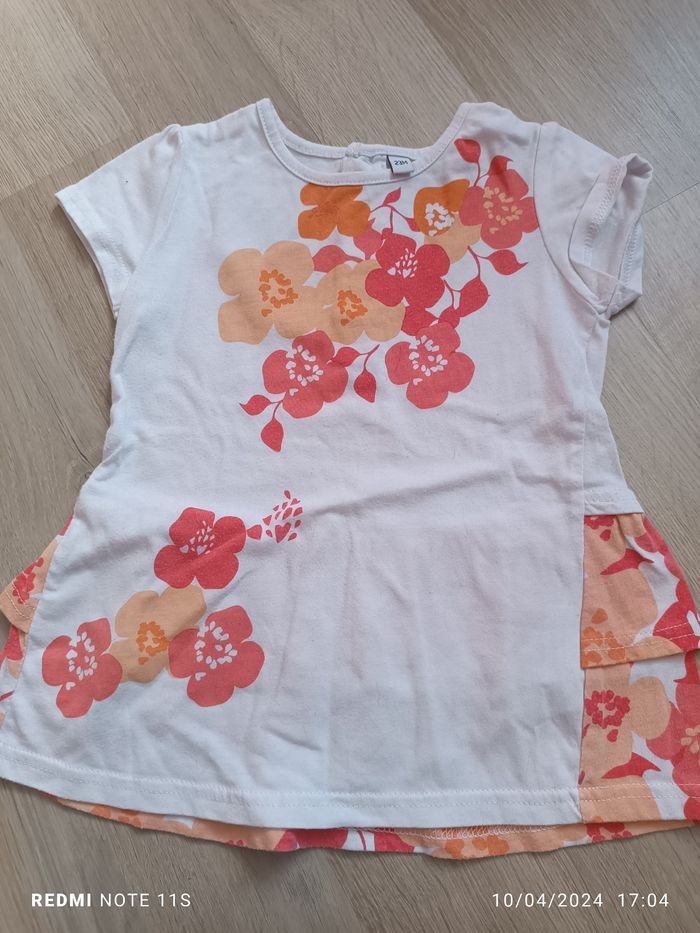 Tunique manches courtes