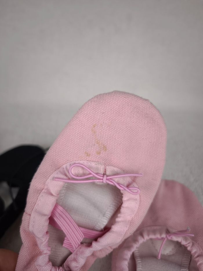 Lot x2 Paires de Chaussons de danse classique fille pointure 25 - photo numéro 3