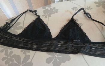 Soutien gorge sans armature noir