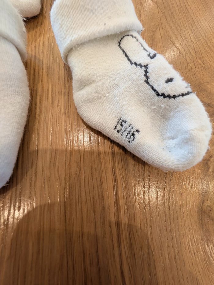 2 paires de chaussettes bébé - Taille : 15-16 - photo numéro 2