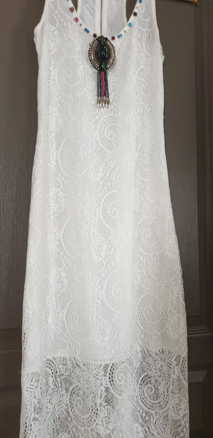 Robe dentelle blanche "Moody's" - photo numéro 9