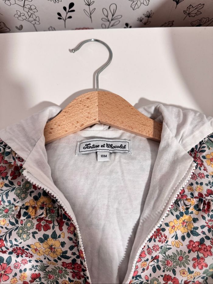 Veste coupe-vent Tartine et Chocolat T 18 m - photo numéro 2