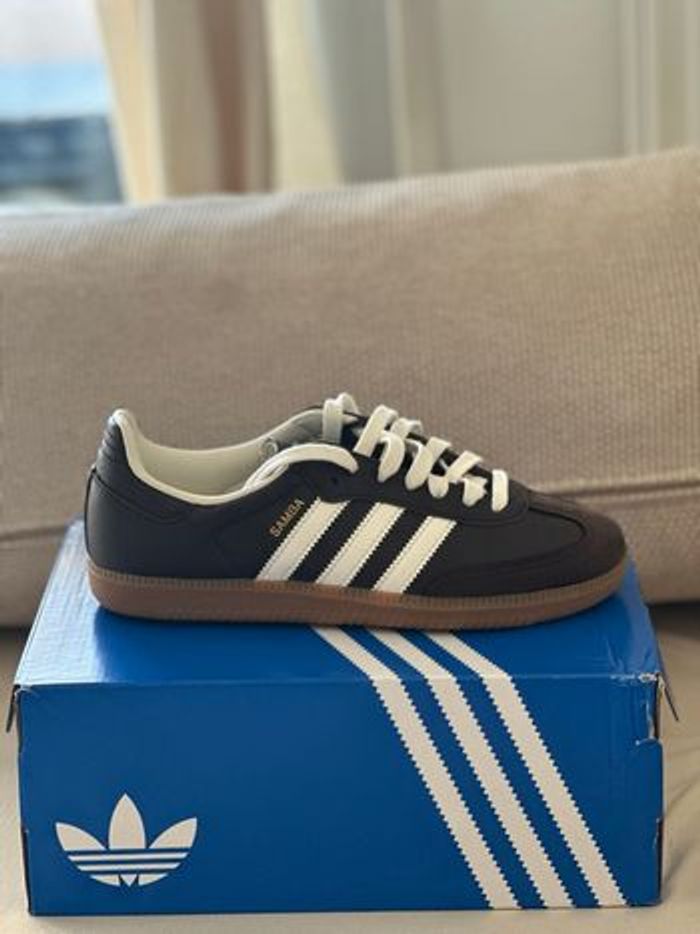 Chaussure Adidas samba Og marron  neuve taille 38 - photo numéro 5