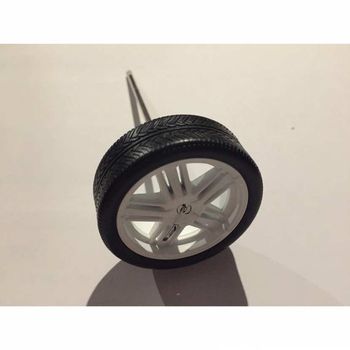 roue jante pneu avec axe Volkswagen Touareg Parotech norev 1/18 1/18e 1/18ème