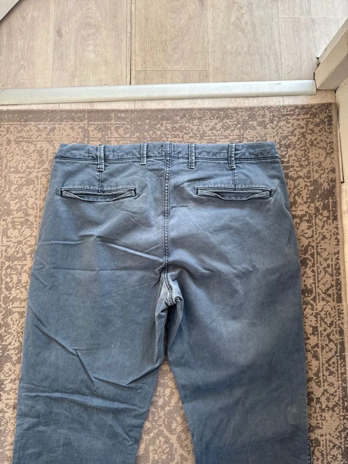 Chinos bleu délavé Cap – W36 L34 – Bon état - photo numéro 12