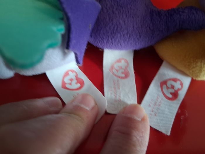 Lot de 3 petites peluches TY - photo numéro 4
