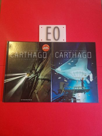 Lot de 2 bd carthago 1 et 2,EO