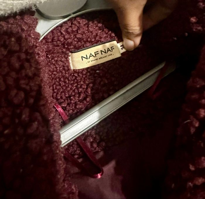 Manteau bordeaux - photo numéro 3