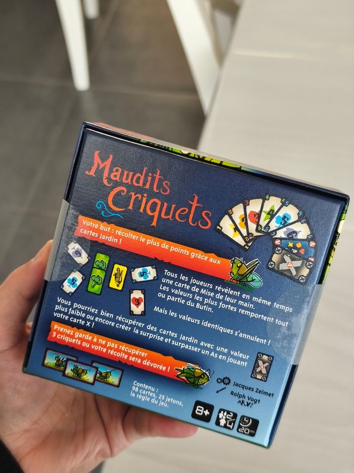 Jeu de société maudits criquets - photo numéro 2