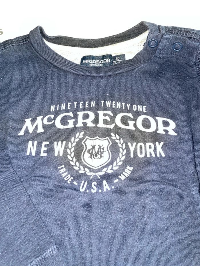 Tee shirt mc Gregor 18 mois - photo numéro 3