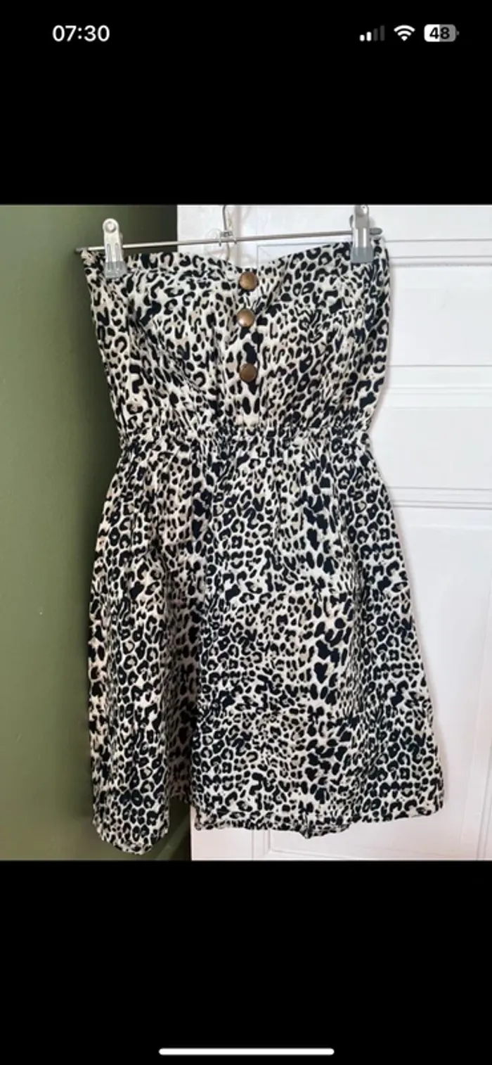 Bustier/robe courte Jennyfer taille M