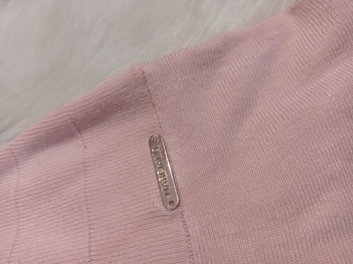 Guess Marciano robe chic rose en maille idéal cérémonie 8 ans 👉 faites votre lot pour la promotion - photo numéro 2