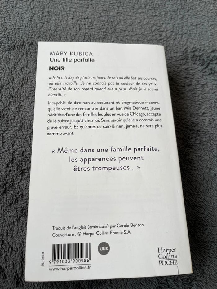 Livre une fille parfaite - photo numéro 2
