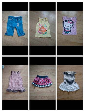 Lot vêtements fille. Taille 4 ans. Saison été
