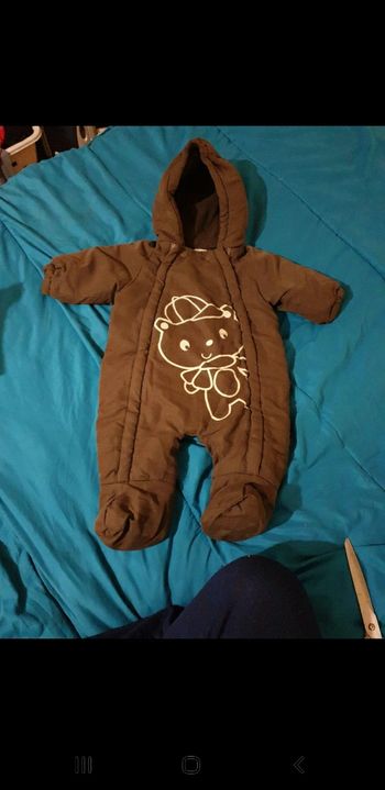 Combinaison doudoune garçon 6 mois