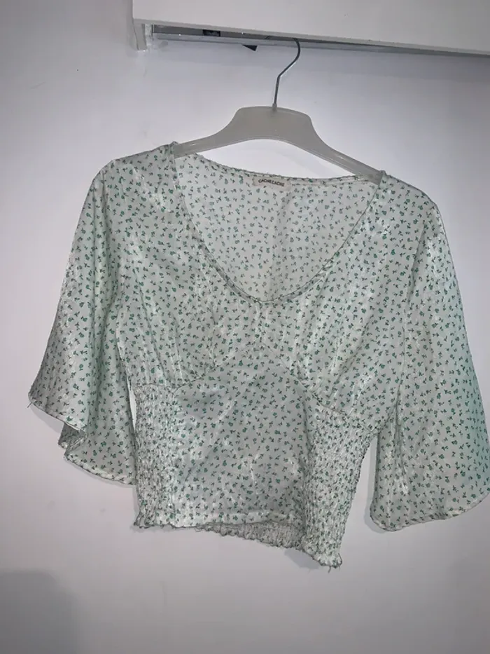 Jolie ensemble Cache Cache fleuri – taille 36 - photo numéro 2