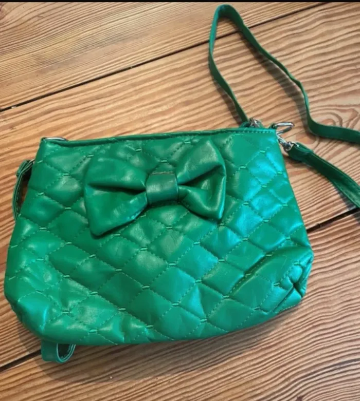 Petit sac à main vert