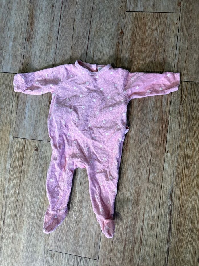 Pyjama 3M tex rose cœurs